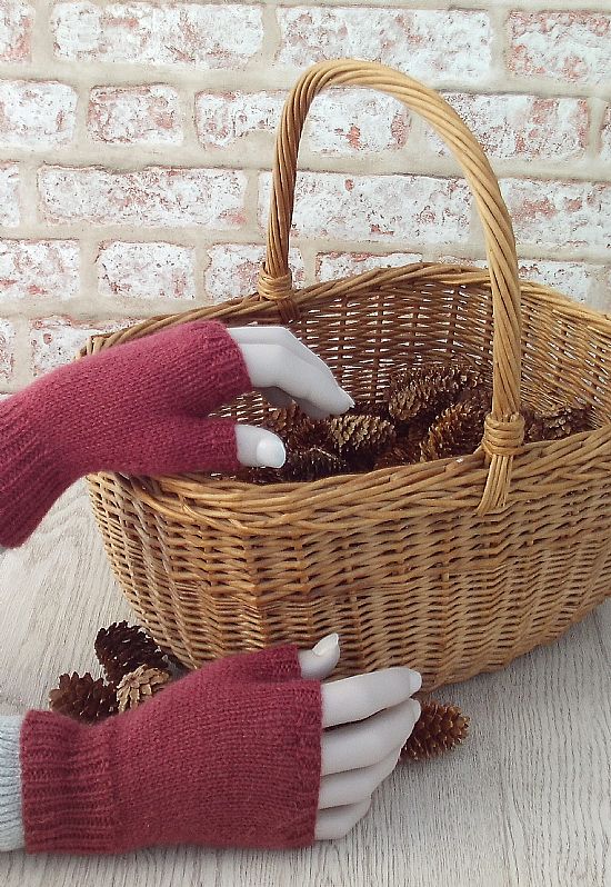 british wool gloves by roses workshop